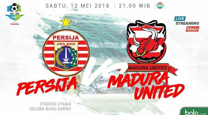 Permalink ke Madura United Permalukan Persija Jakarta