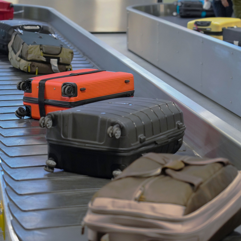 Luggage Carousel in Bali Airport
