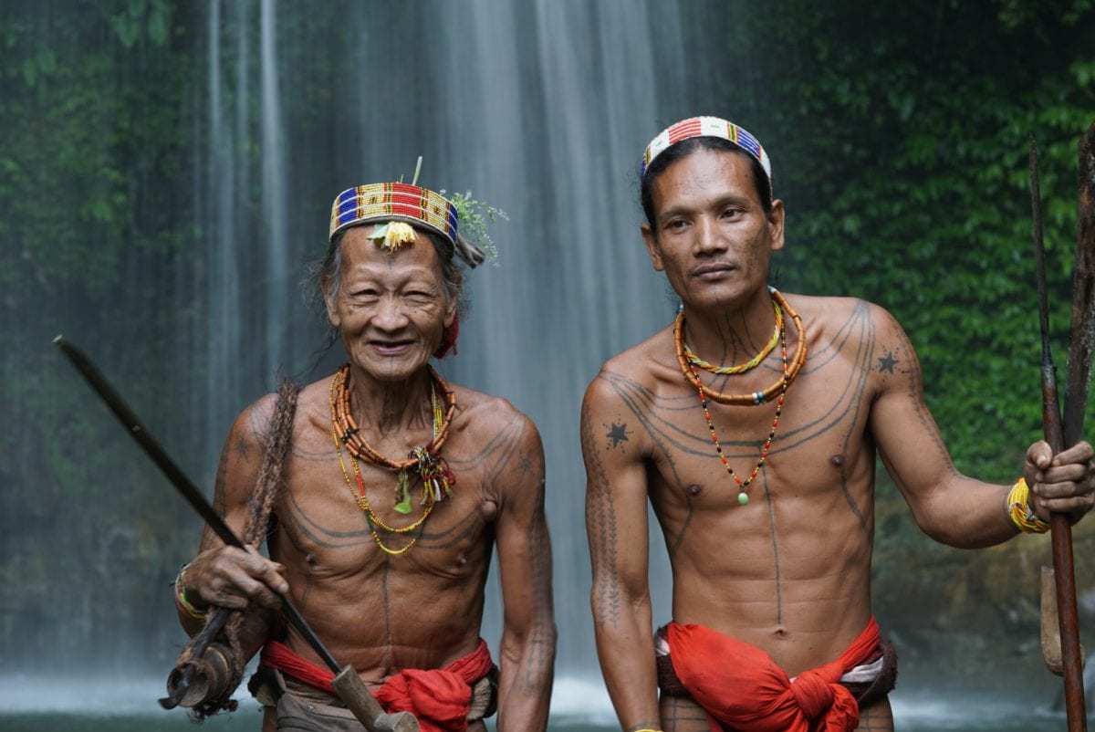 Mentawai island tribe