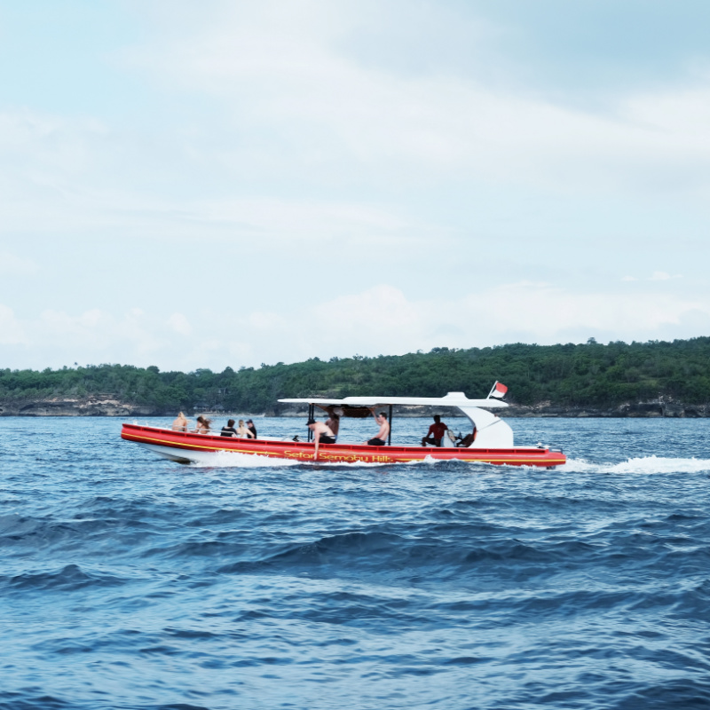 Fast Boat on Bali Sea