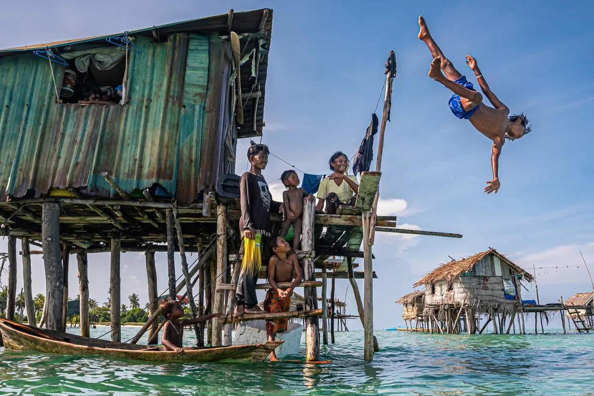 sea nomads of Indonesia