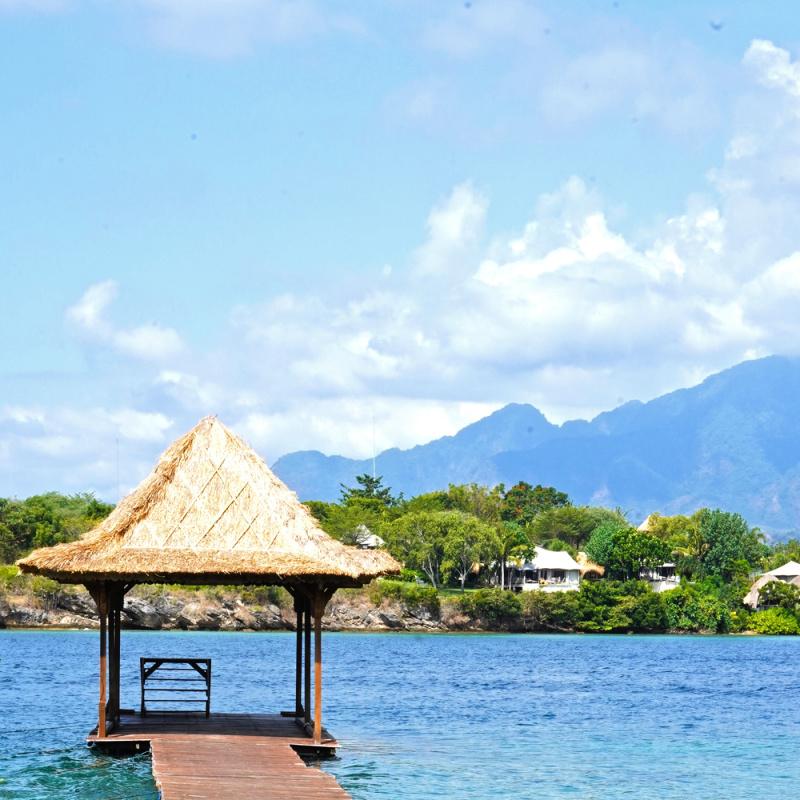 View of West Bali National Park