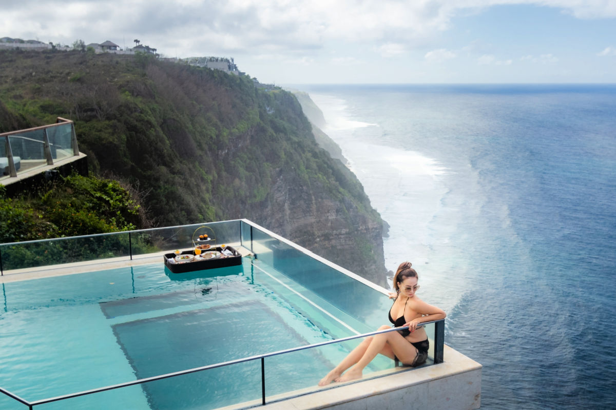 Pool at Savaya in Bali Uluwatu